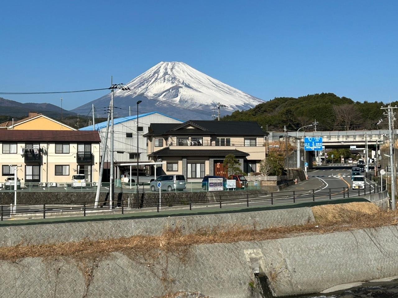 石脇からの富士山